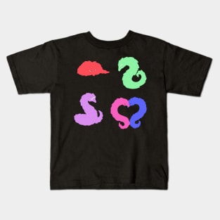 Worm on a string Kids T-Shirt